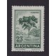 ARGENTINA 1965 GJ 1311Aa ESTAMPILLA NUEVA MINT PAPEL MATE DURO U$ 35